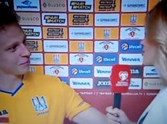 Зінченко в прямому ефірі пристрасно поцілував кореспондентку в шию: опубліковано відео Зінченко в прямому ефірі пристрасно поцілував кореспондентку в шию: опубліковано відео